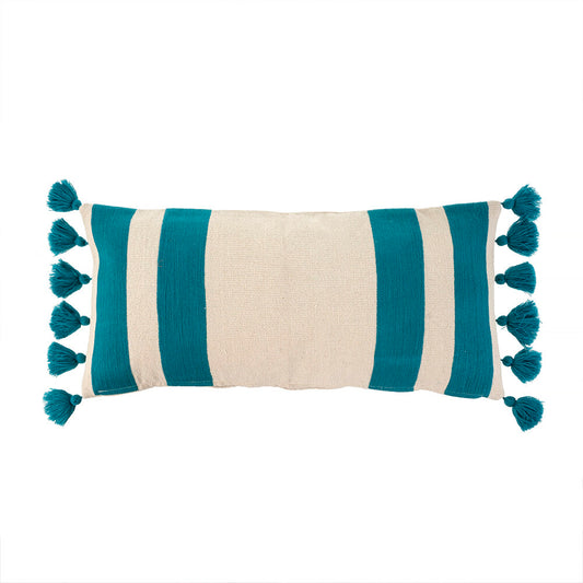 Alcazar Lumbar Pillow - Storm Blue