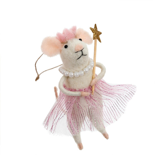 Princess Pearl Mouse Ornament
