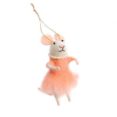 Mademoiselle Mouse Ornament