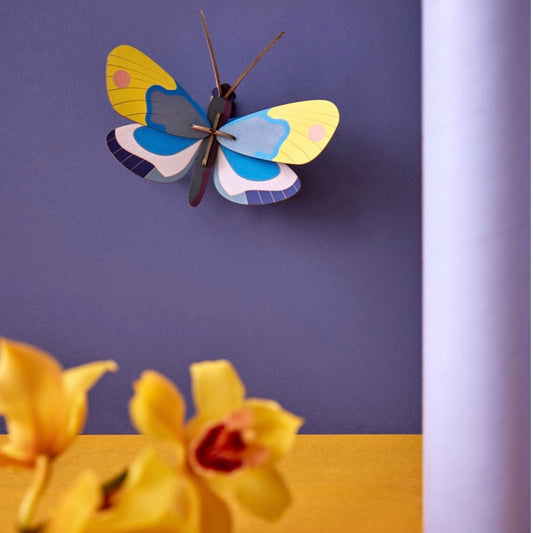 Yellow Monarch Butterfly Wall Decor