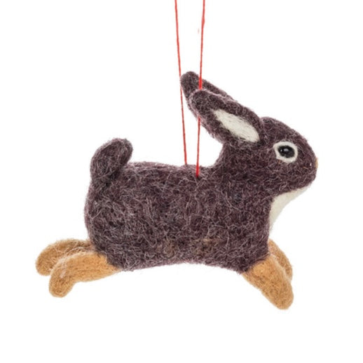 Leaping Rabbitt Ornament