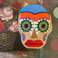 Day of the Dead Coin Purse - Pale Blue