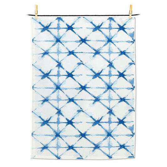 Shibori Tie Dye Tea Towel
