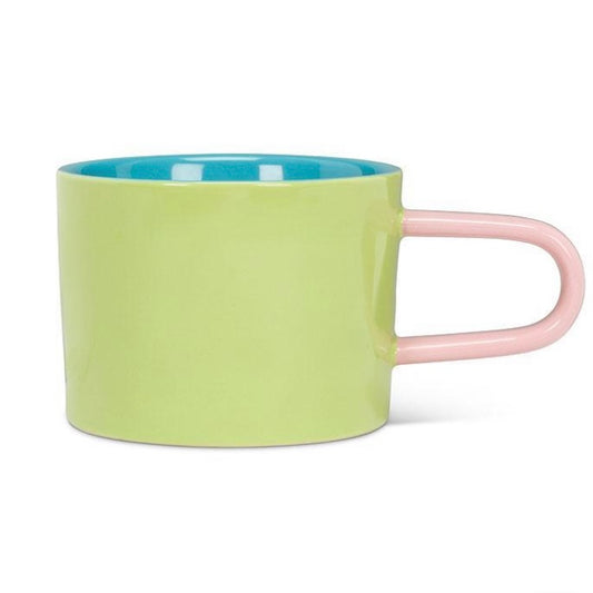 Triple Coloured Mug - Green