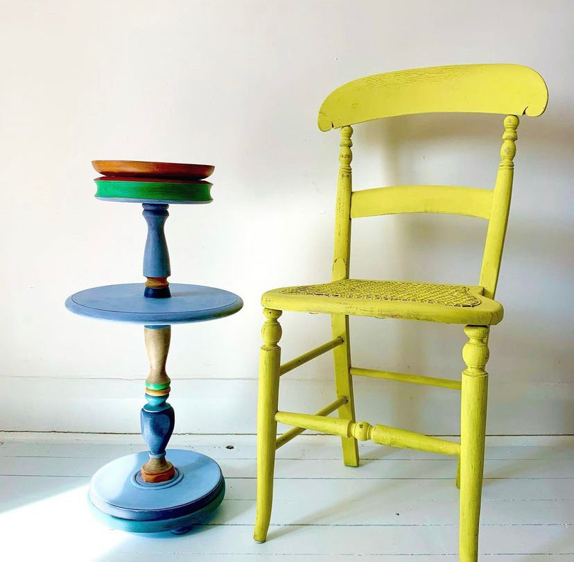 Multi colour Table- SOLD – Poppyseed Creative Living