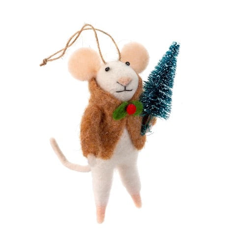 Merry  Mouse Ornament